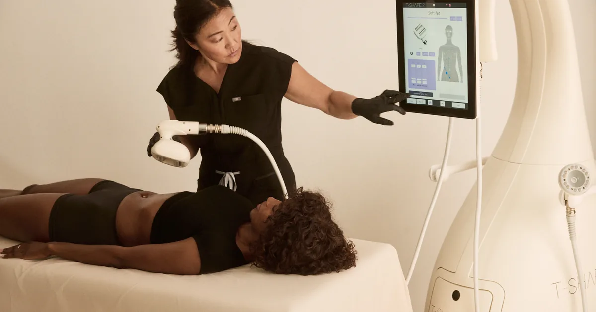 Comparison of T-Shape 2 and EMSCULPT NEO body treatments at iCRYO New Braunfels