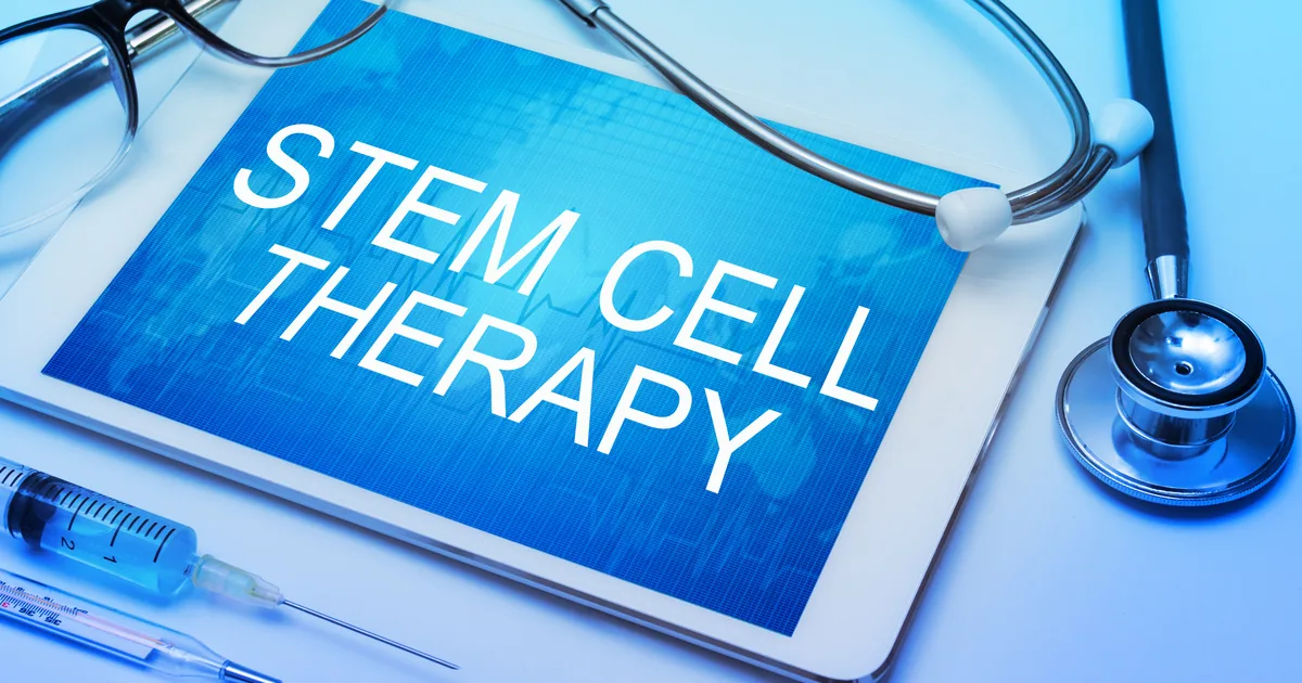 Client asking questions during a stem cell therapy consultation at iCRYO New Braunfels