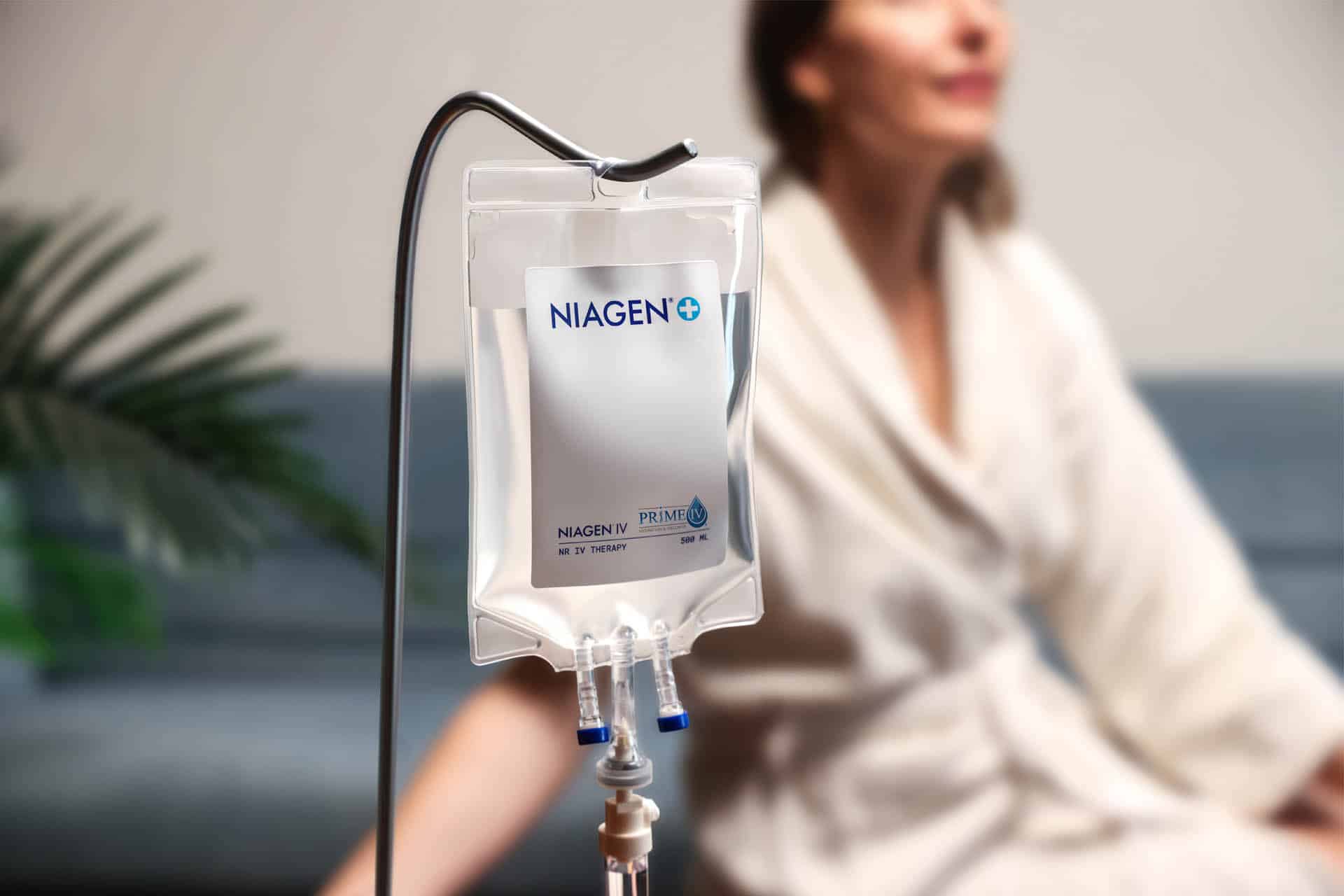 High dose vitamin C IV infusion therapy session