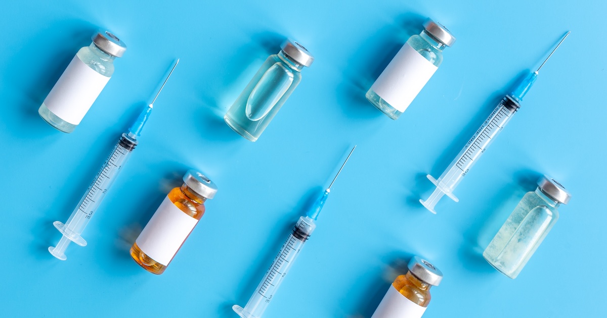 Medical-grade peptide vials and syringes at iCRYO New Braunfels